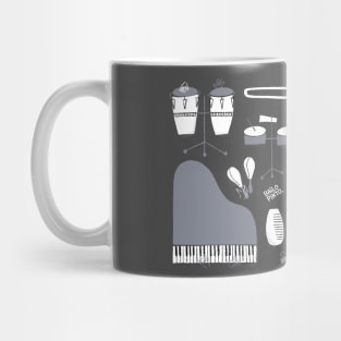 Instruments of salsa music Mug